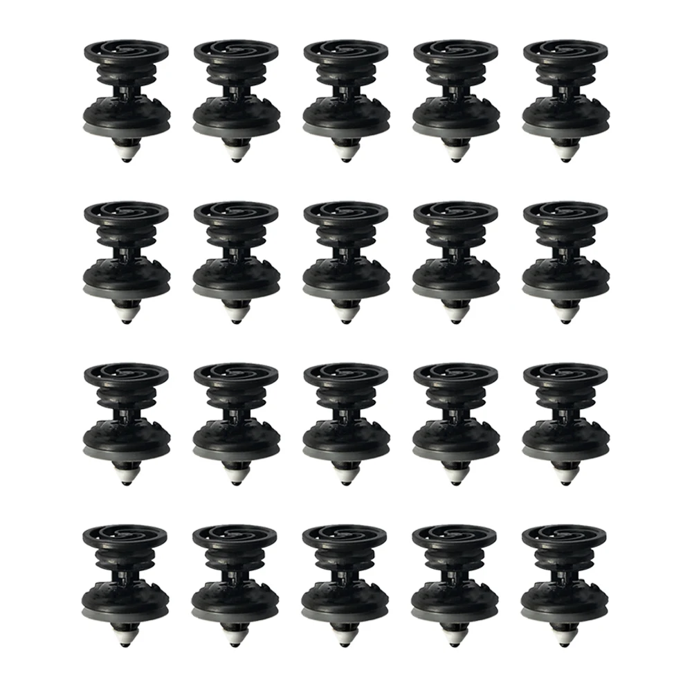 

20 шт. 7L6868243 для Audi VW Passat B7 A4 B8 Golf MK6 Touareg Polo Q3 Q5 автомобильная дверная отделка панель зажимы для карт заклепки крепежи