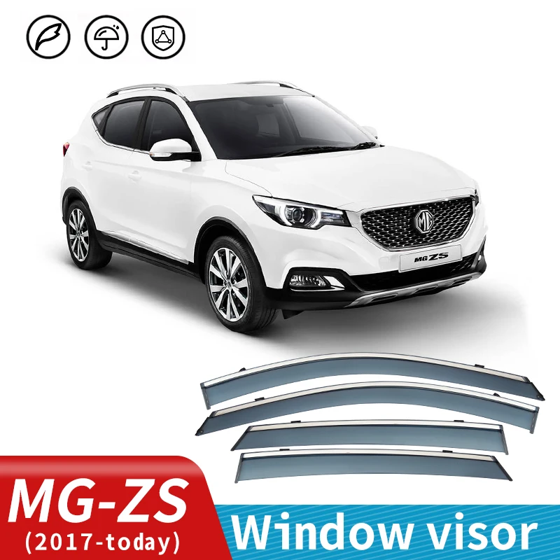 Window Visor For MG ZS  PHEV EV Plug-in Hybrid SUV 2018 2019 2020 2021 Auto Door Visor Weathershields Window Protectors