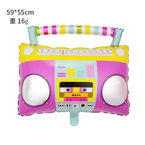 Фольгированные шары MOONBIFFY для вечеринки в стиле 90-х