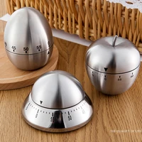 kitchen supplies stainless steel egg clock kitchen timer alarm count up down clock 60 minute countdown cooking timer