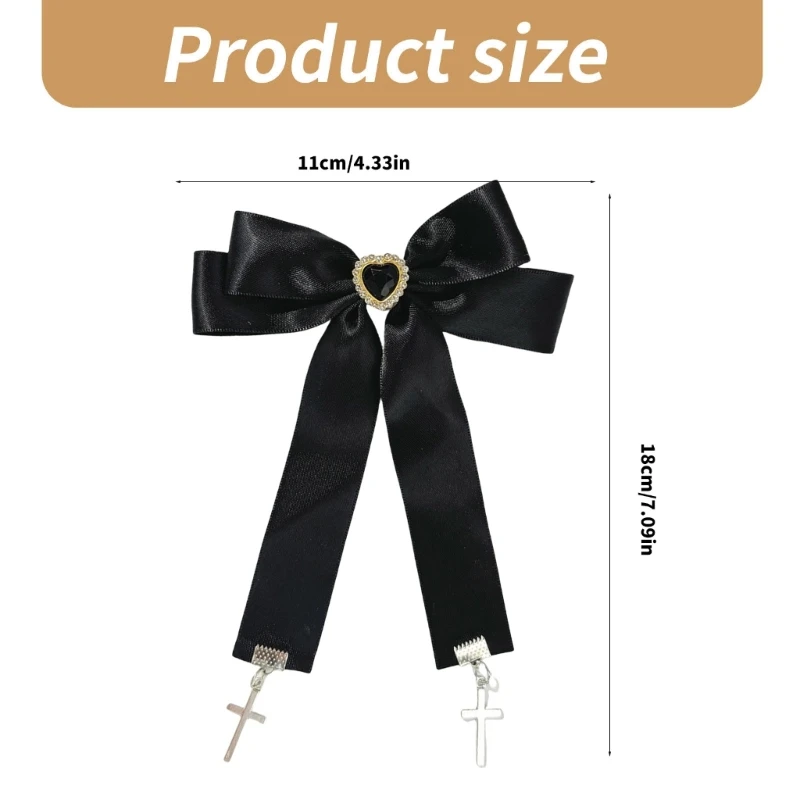 95AB Заколка для волос с бахромой Заколки 2000-х годов сбоку девочек Модное украшение