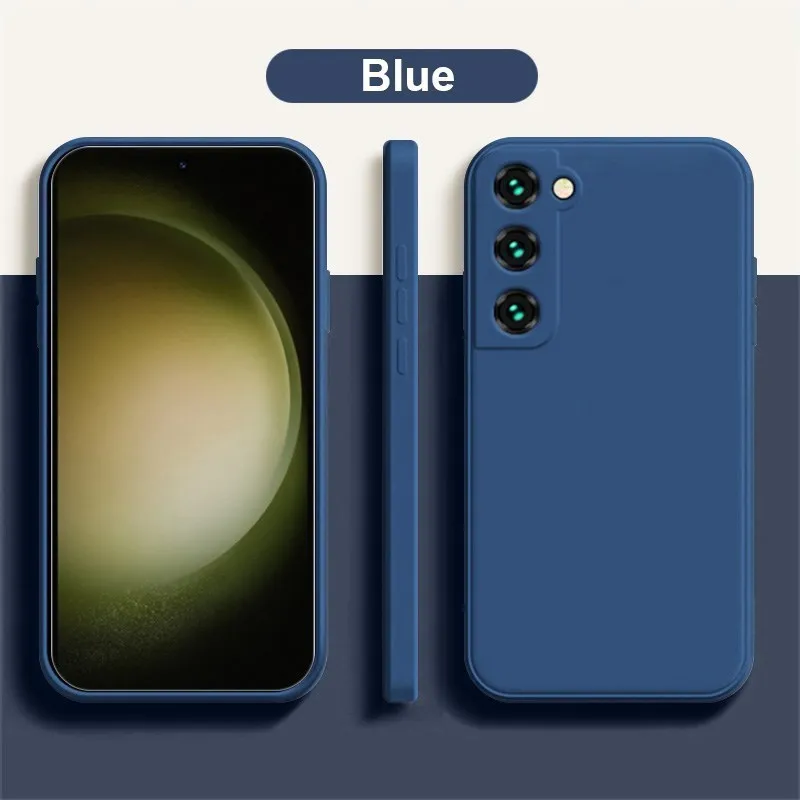 

Liquid Silicone Cover Case For Samsung Galaxy A54 5g A34 5g A14 5g Soft Case For S23 Ultra S22 Ultra S21 Fall Protection Shell