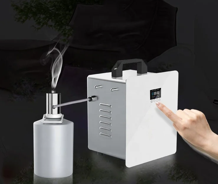 

Electric Commercial Large Space Air Fresh Spray System HVAC Aroma Diffuser