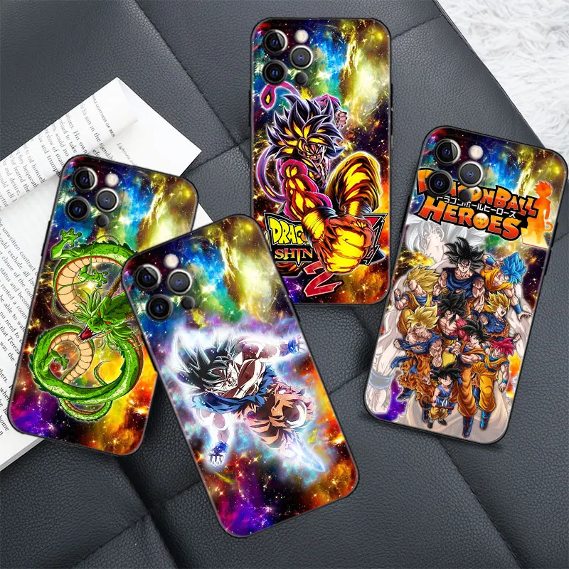 

Phone Case for Apple iPhone 13 11 12 pro XS max XR X 8 7 6 6s plus SE Cover Silicone Funda Dragon Ball Z Super DBZ Goku