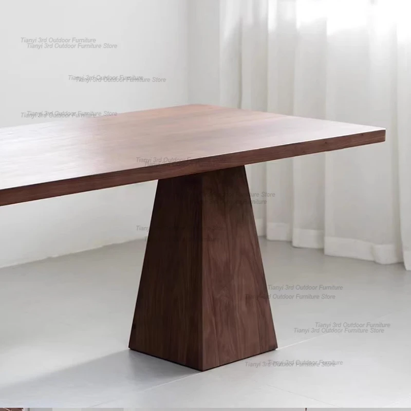 Современные деревянные обеденные столы кухонная роскошная столовая посуда