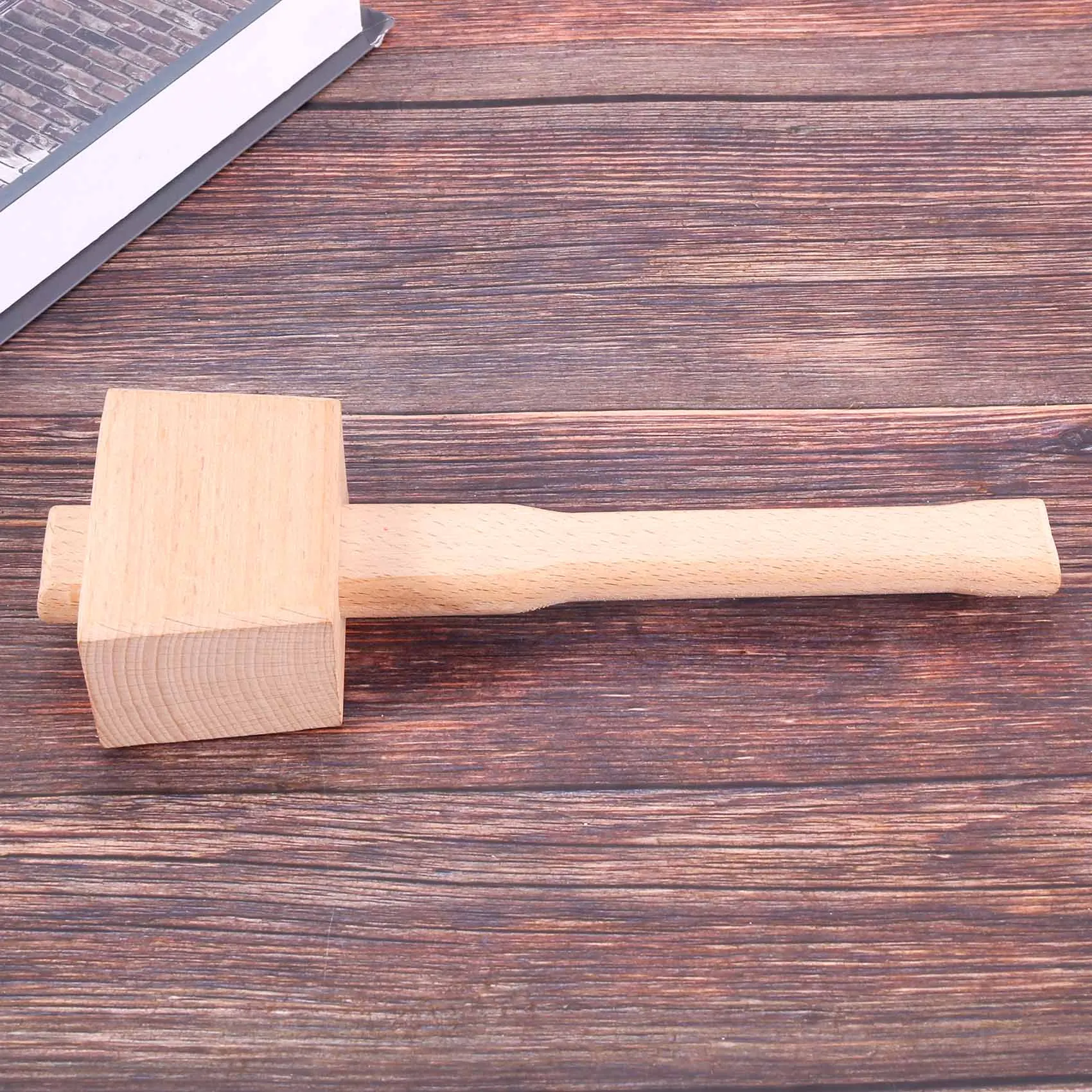 250 мм Твердый бук Плотницкий древесина деревянный молоток ручка