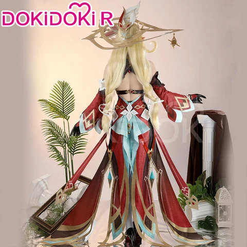 Косплей костюм Алиса Genshin Impact DokiDoki-R Klee женский