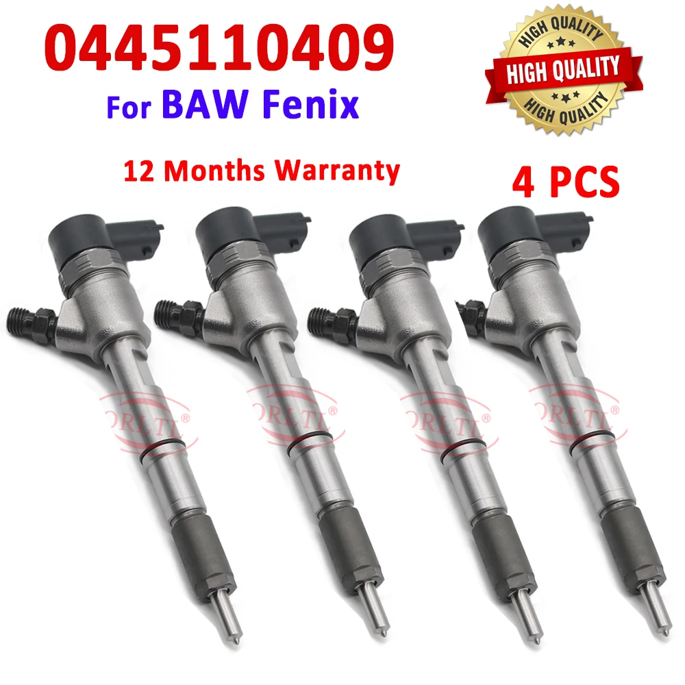 ORLTL НОВЫЙ 0445110409 Форсунка дизельного топлива 0445 110 409 Сопло 0 445 Для BAW Fenix ​​FAW LD Truck