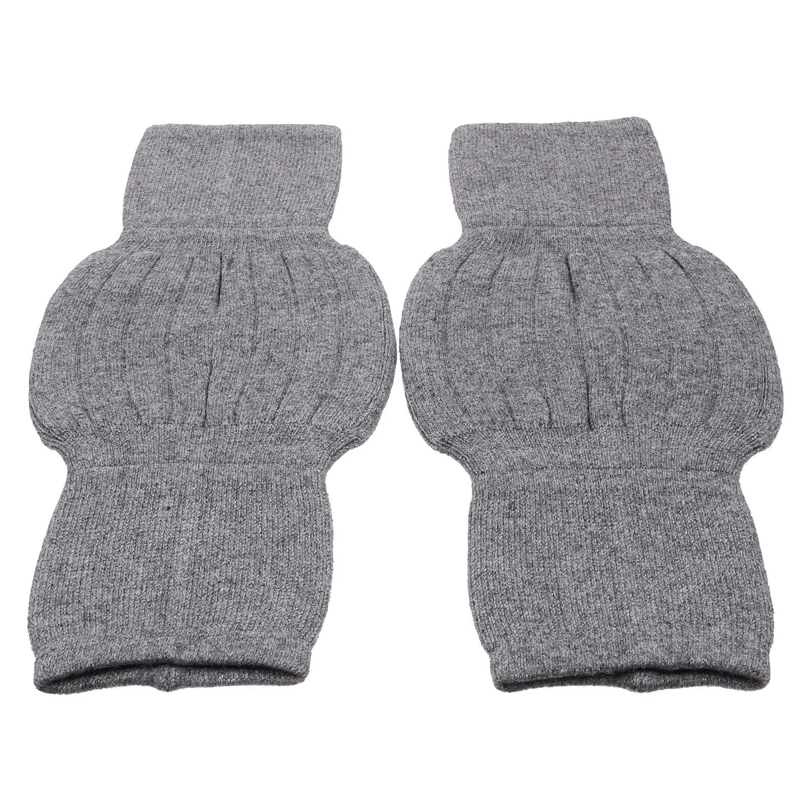 

2 Pcs Soft Knee Padss Warm Pads Knee Protective Covers for Frail People (Grey)