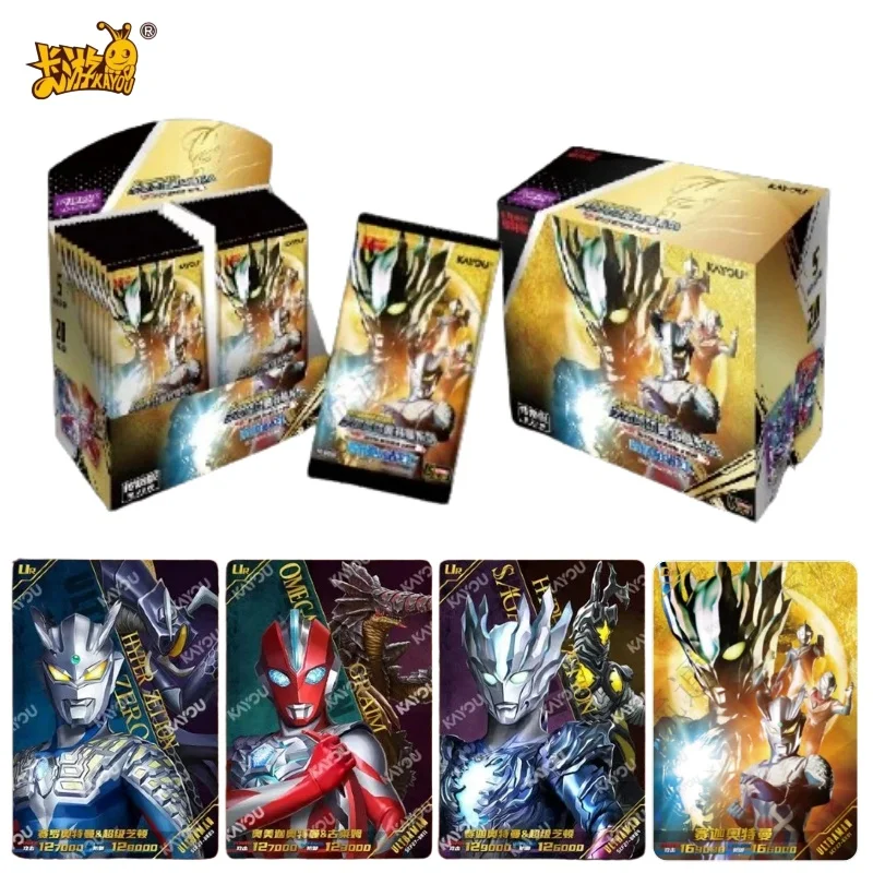 Фото Официальные лицензионные коллекционные карты KAYOU Ultraman Legendary Volume 27: Монстры из саги Ultraman Zero для детей №1
