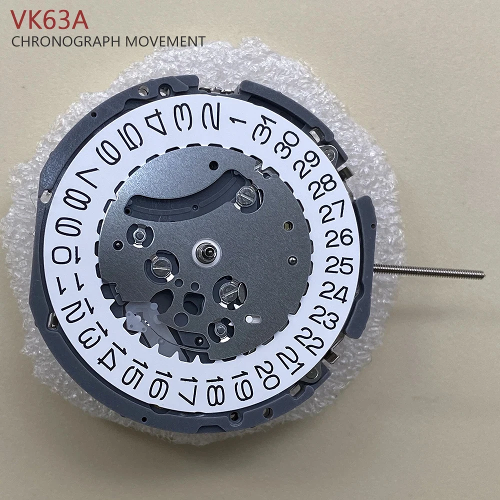 Японский кварцевый хронограф VK67A VK63A VK61A 6-контактный механизм для ремонта часов