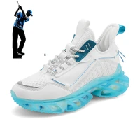 2022 new golf shoes mens comfortable walking shoes outdoor training golf sneakers mens lightweight mesh shoes size 39 45