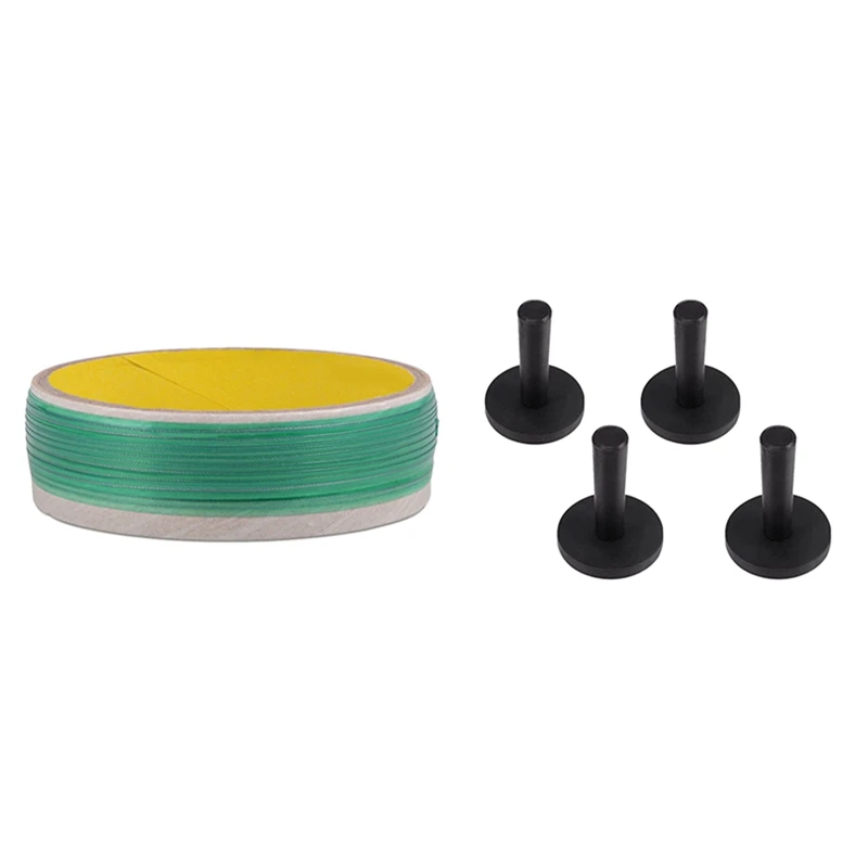 

5M Car Knifeless Cutting Tape With 4Pcs Car Wrap Black Gripper Magnet Holder For Sign Vinyl