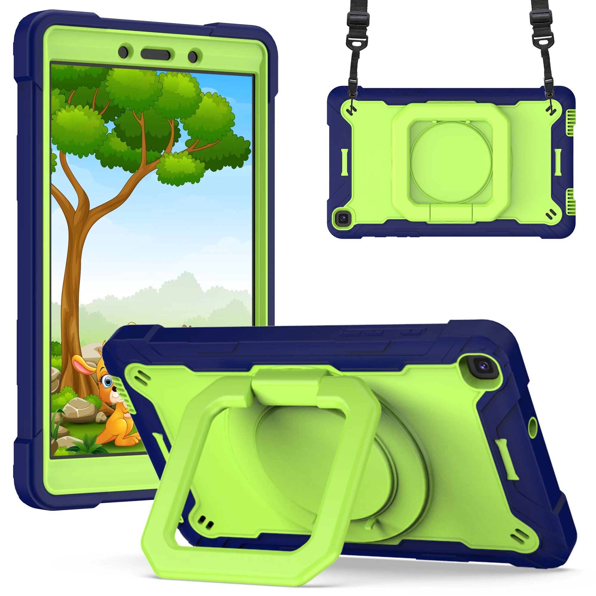 

Case For Samsung Galaxy Tab A 8.0 2019 T290 T295 Child Cover Shockproof Stand Tablet Cover For Samsung Tab SM-T290 8.0 inch Case