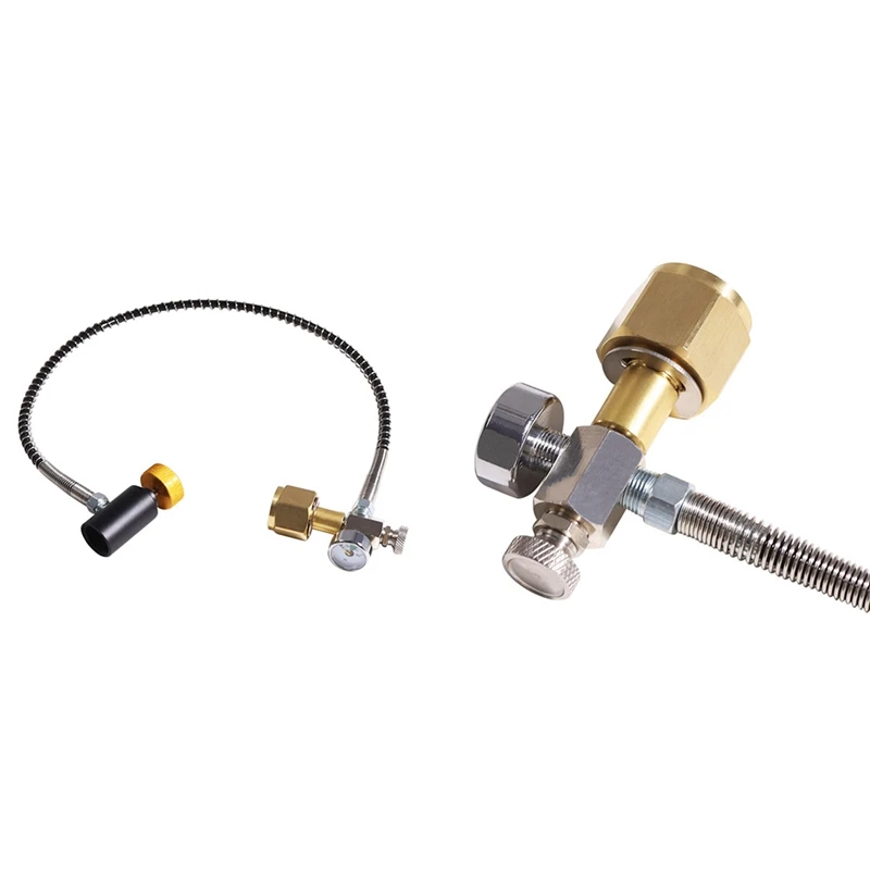 

For Sodastream Soda Club CO2 Carbon Dioxide Cylinder Tank Refill Adapter Charging Adaptor & Connection