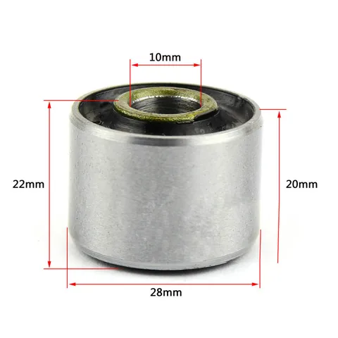 GY6 Engine Mount Bushing for Chinese 50cc 125cc 150cc Scooter Moped 22x28x10mm 30x30x10mm 20x19.5x8mm