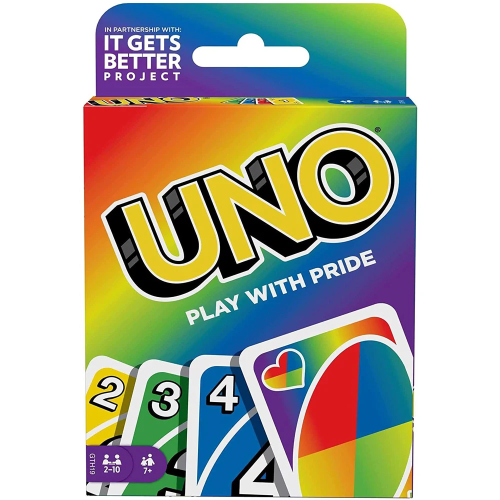 Mattel Games UNO Emoji карточная игра подарки для детей и взрослых Семейная Игра веселые