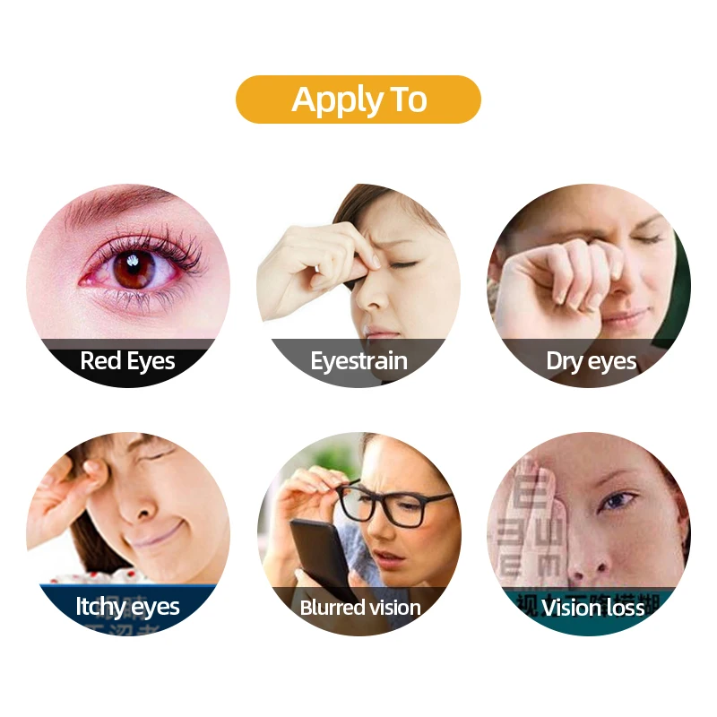 Eyesight Improvement Medicine Eye Drops For Eyestrain Blurred Vision Cod Liver Oil Essence Medical Product CFDA Approve 12Ml |
