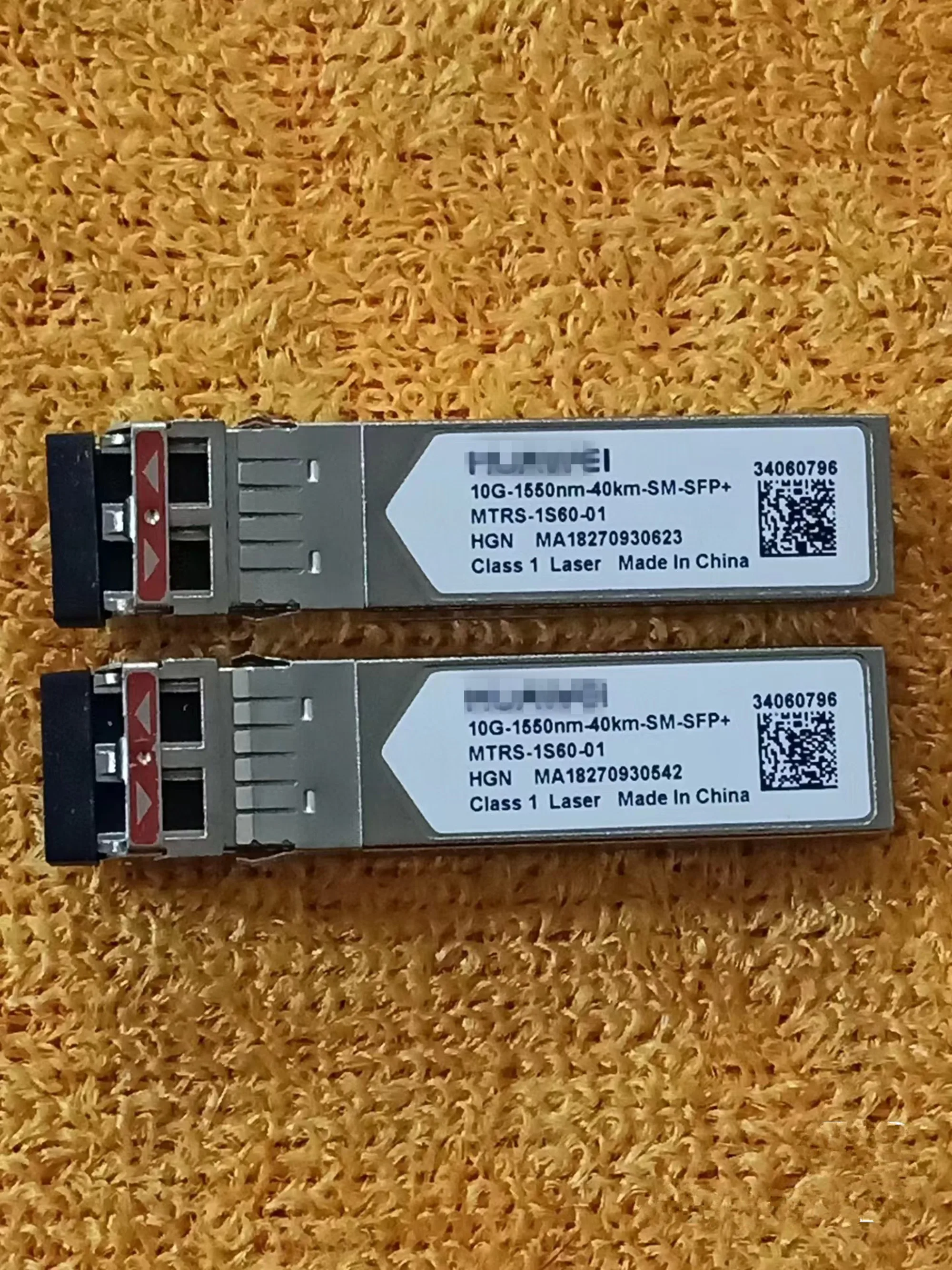 HUA-WEI SFP 40 км 10G трансивер 10G-1550NM-40KM-SM-SFP + S4017567 OSX040A00 34060796 10 ГБ 40 км волоконно-оптический модуль