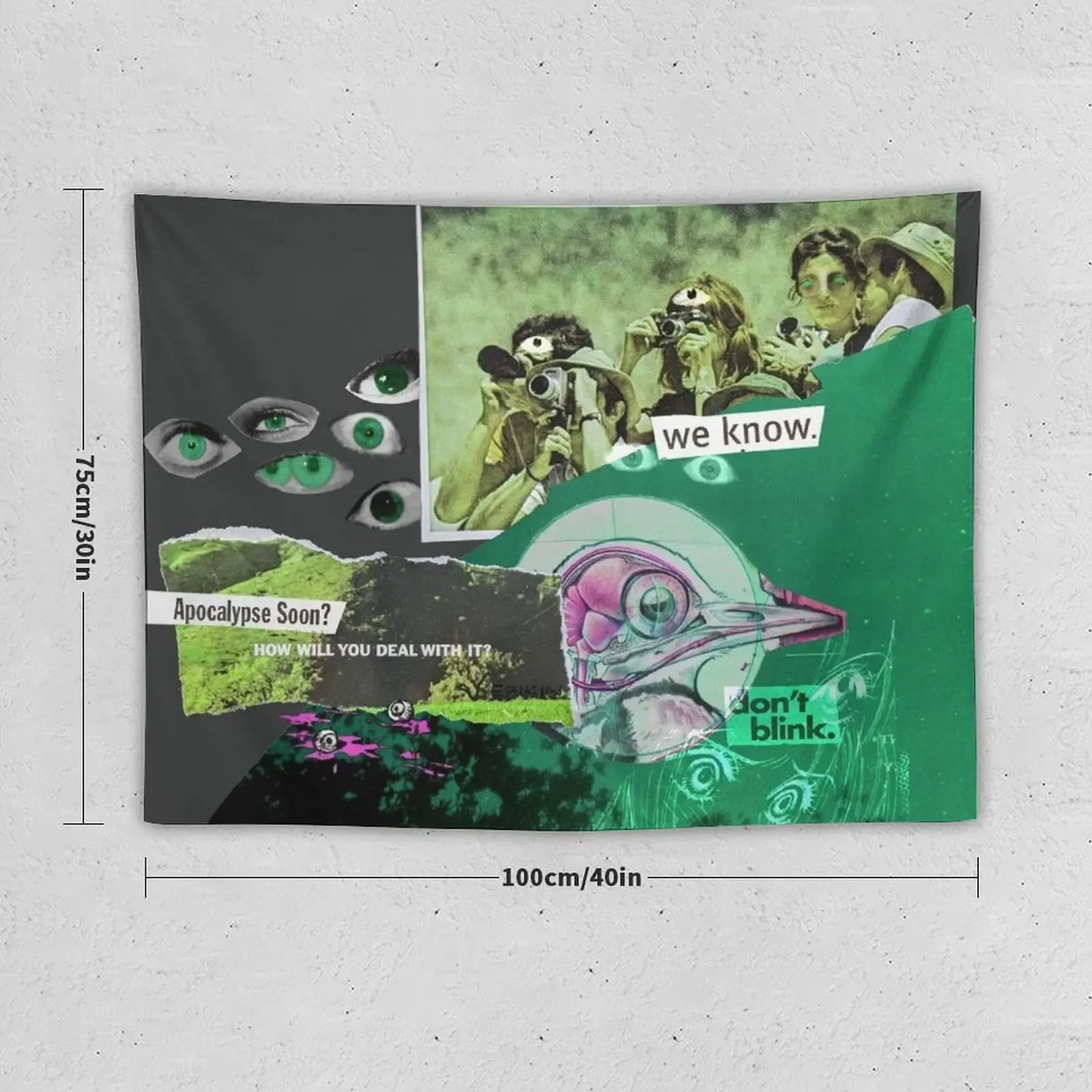 Безсегментный ватчер гобелен кавайное украшение для комнаты эстетический