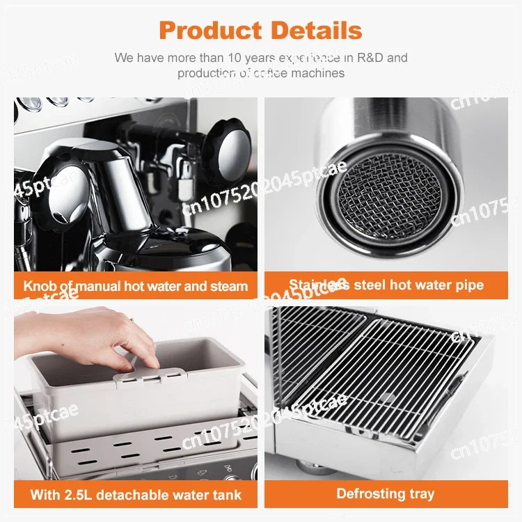 Хит продаж CRM3145 кафферамшин кафетерий инструменты для мгновенной бариста умная