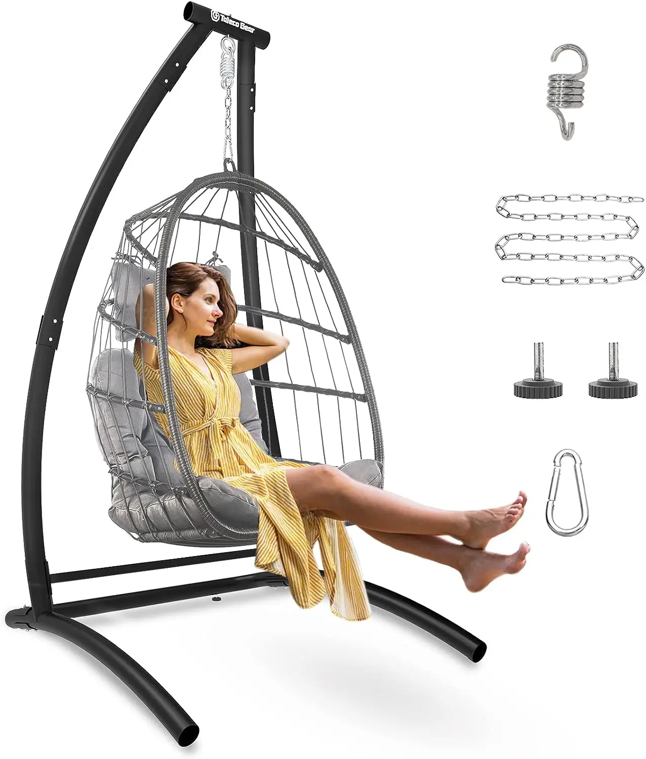 Stand,heavy-duty Steel Hammock Stand,multi-use Swing Stand F