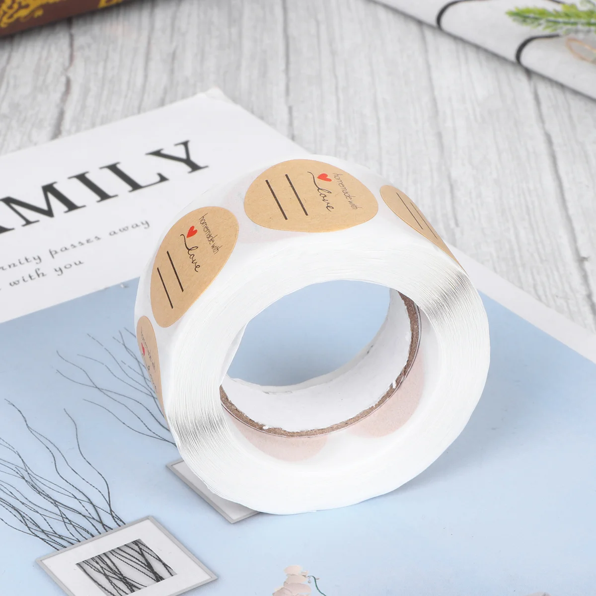 

Sticker Gift Stickers Labels Tags Jar Label Kraft Present Papermasonstorage Writable Canister Adhesive Envelope Seal