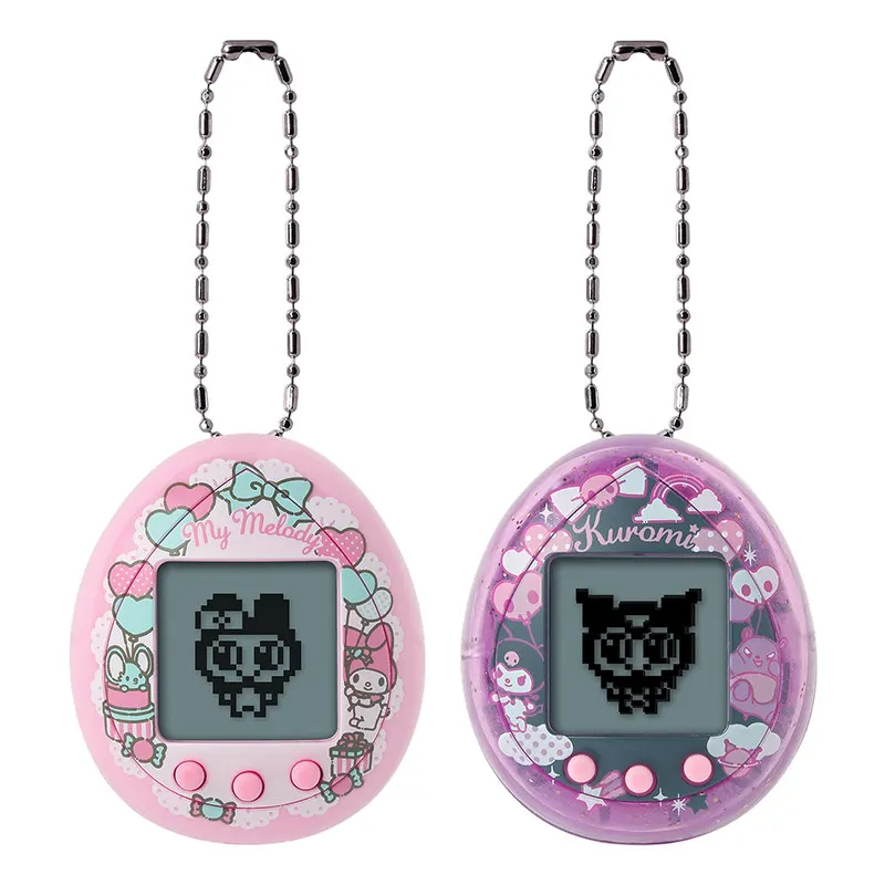 Фото Оригинальная игровая консоль Bandai V3 Tamagotchi Nano и Sanrio Co-Branded Kuromi My Melody: виртуальная игрушка-питомец, периферийное устройство, подарок №3