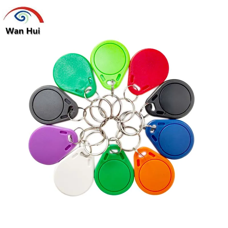 

5/10Pcs CUID RFID Card Smart Keychain IC NFC Cards 13.56 MHz Android App Replaceable MF Mifare Clone Copy Unit 0 Writable 14443A