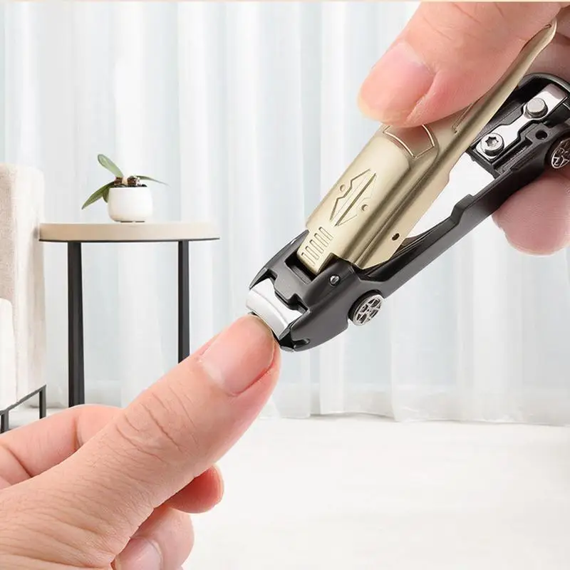

Car Shape Nail Clippers Anti Fingernail Cutter Stainless Steel Manicure Tool Nail Scissors Detachable Design Nail Trimmer
