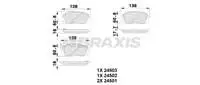 

AB0223 for front brake pad I40 1.6.1.7 CRDI.2.0 (07/2011)