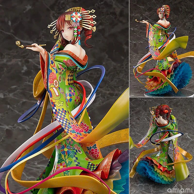 

100% Original GOOD SMILE COMPANY Kasane Teto Yoshiwara Lament Ver Anime Figure Model Collecile Action Toys Gifts