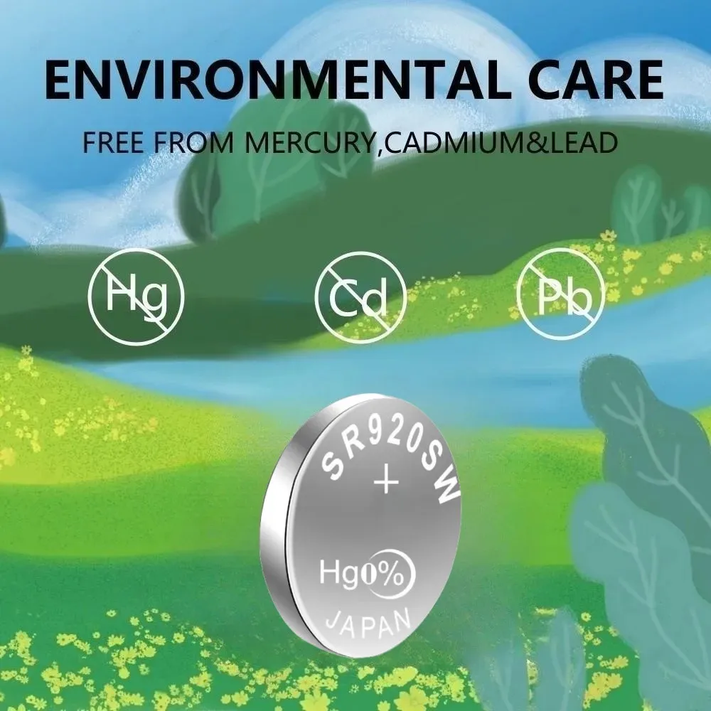 100 шт. оригинальные батарейки для SONY 371 SR920SW часов игрушек монет с дистанционным