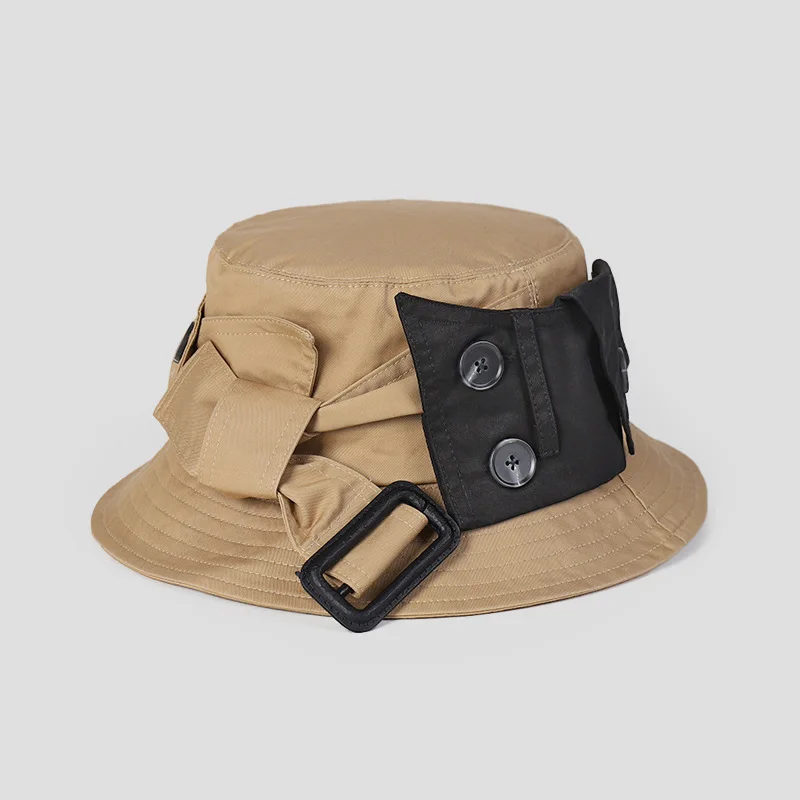 

Модная ретро Лоскутная индивидуальная Рыбацкая шляпа VACIGODEN для мужчин и женщин, осенняя новая удивительная дизайнерская Панама, кепка для путешествий на открытом воздухе