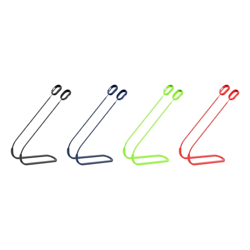 

HXBE Silicone Anti-Lost Rope Hanging Neck Lanyard for BoseQuiet Comfort Earbuds Bluetooth-compatible Earphone Cord Soft Strap