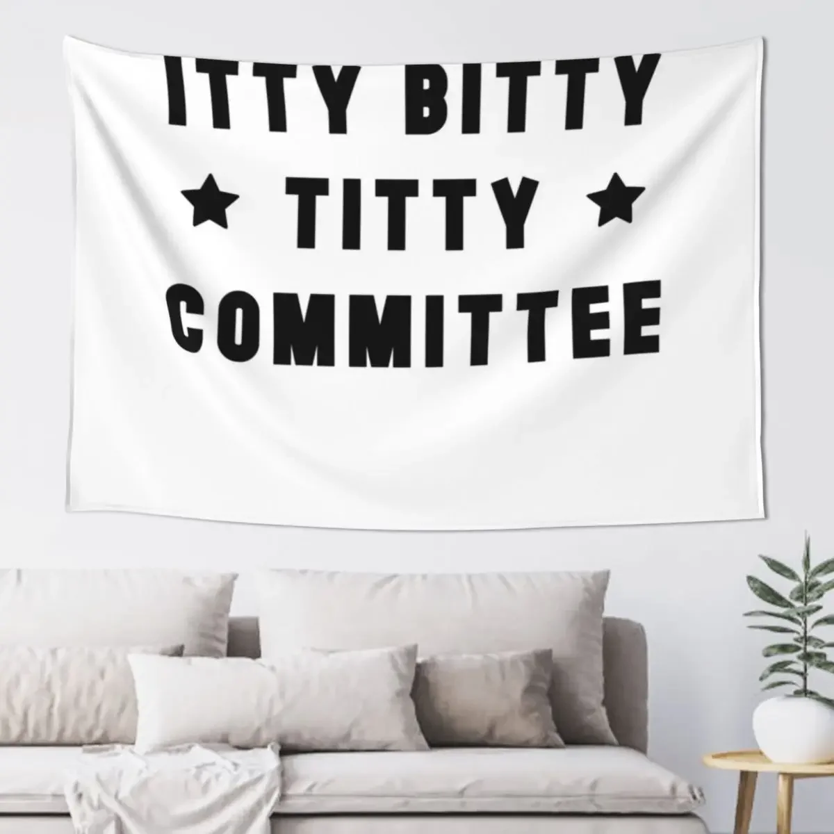ITTY BITTY TITTY COMMITTEE гобелен Kawaii Декор комнаты обои домашний декор эстетическое