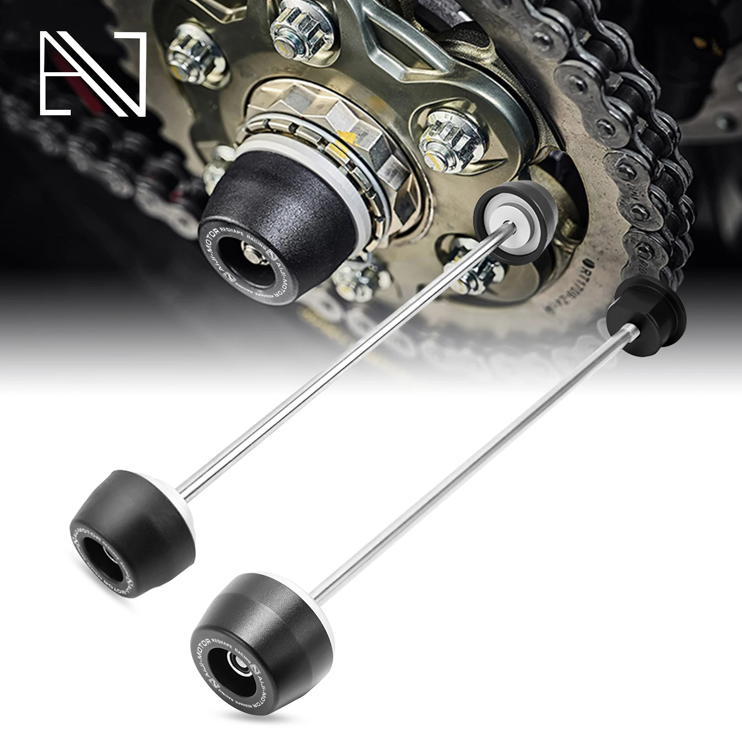 

Front Rear Wheel Axle Fork Crash Slider for Motorcycle Accessories DUCATI Monster 796 1100 1100S 1100EVO StreetFighter 848