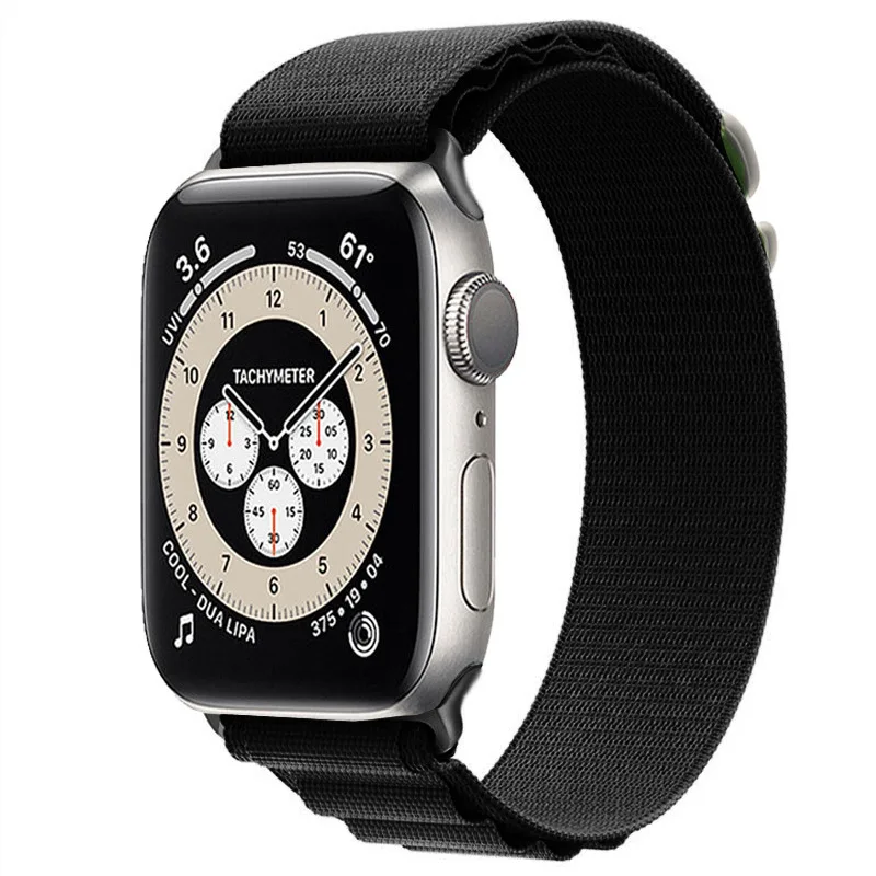 Alpine Loop Band For Apple Watch Ultra 49mm Modification Nylon Band for Iwatch Series 8 7 6 5 SE 3 45 44 41 40 42 38mm Wristband
