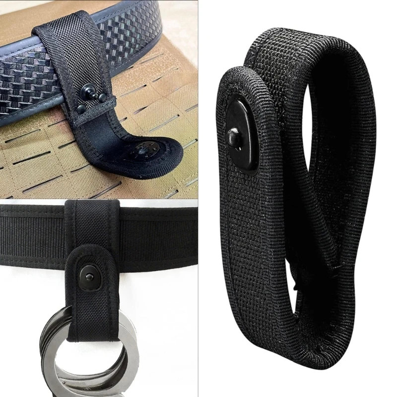 

1PC Quick Release Standard Handcuff Belt Strap Hand Cuffs Holder Handcuff Strap Drop Shipping