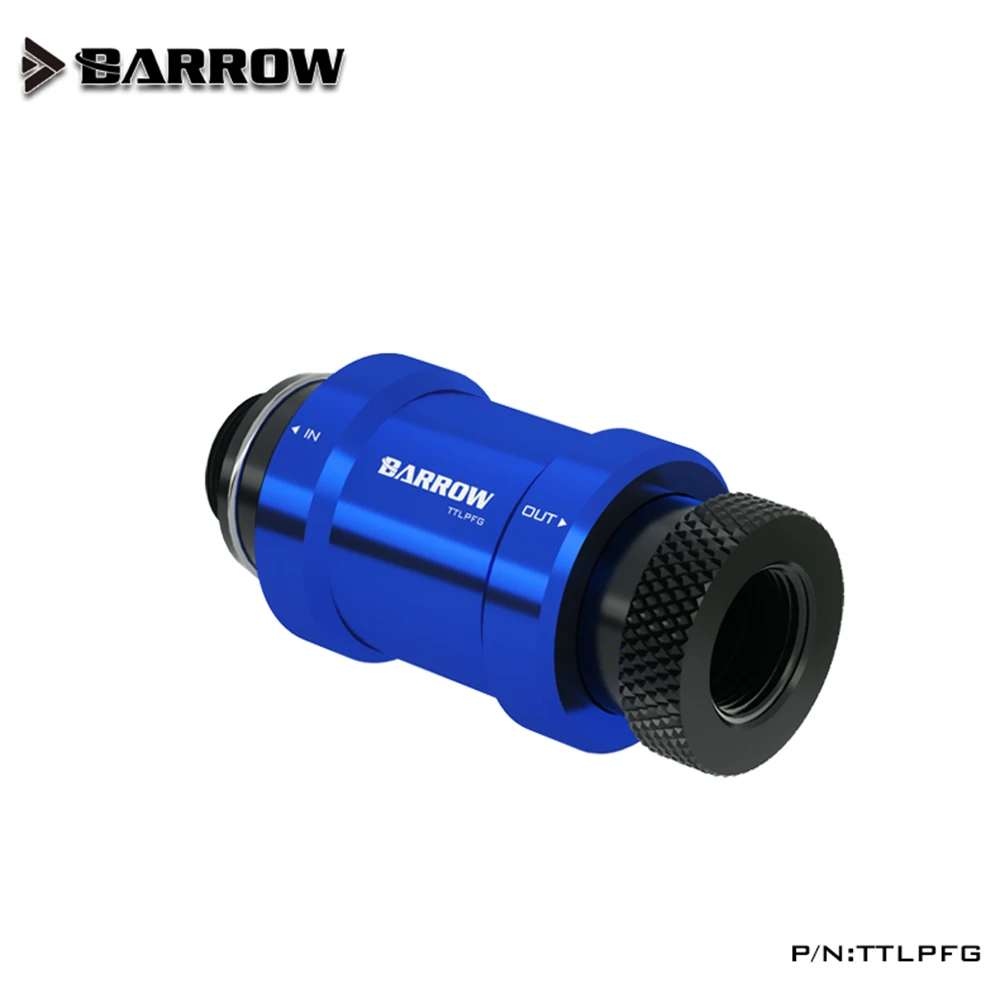 Barrow ручной нажимной клапан переключатель G1/4 резьба штекер к Famale плоский водяного