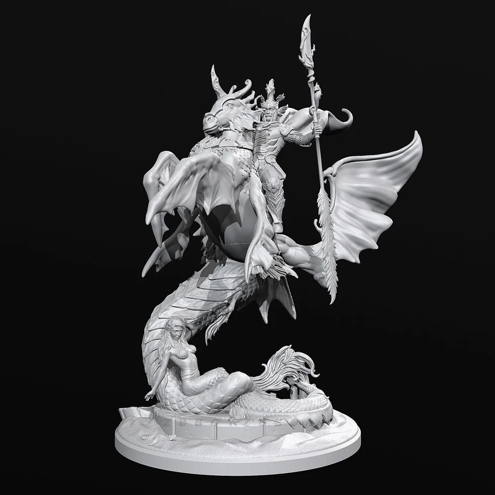 Общая высота 65 мм 85 115 наборы моделей из смолы фигурка бесцветная и самособранная