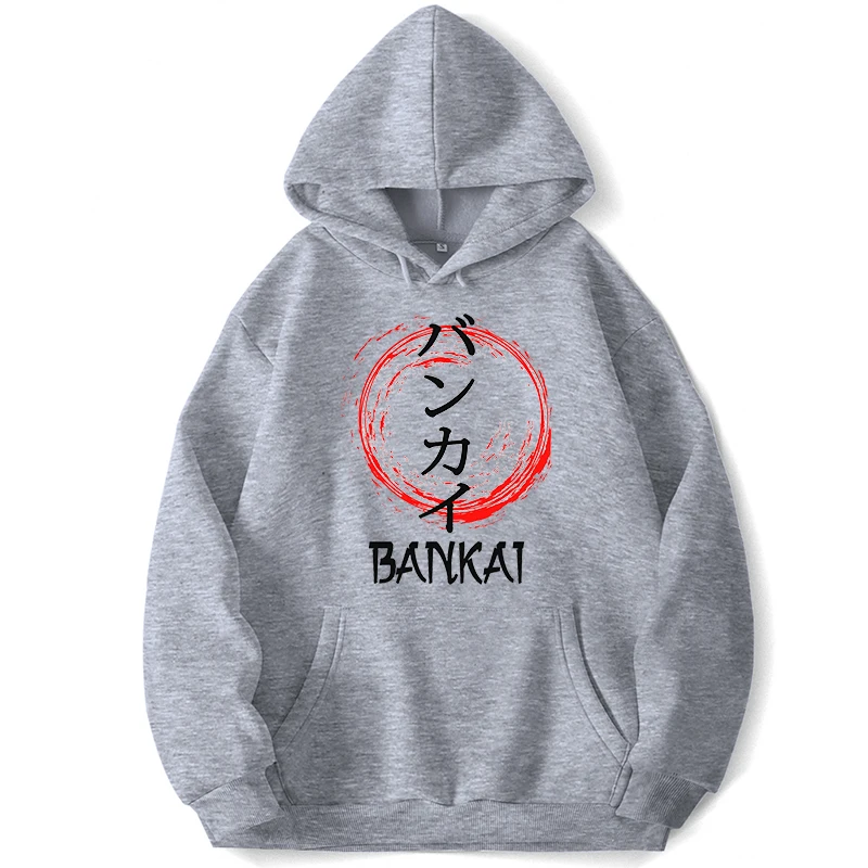 

Bankai супер мощная толстовка с капюшоном свитшоты толстовки для мужчин джемпер одежда трапеция карманы осенне-весенние пуловеры Свитшот