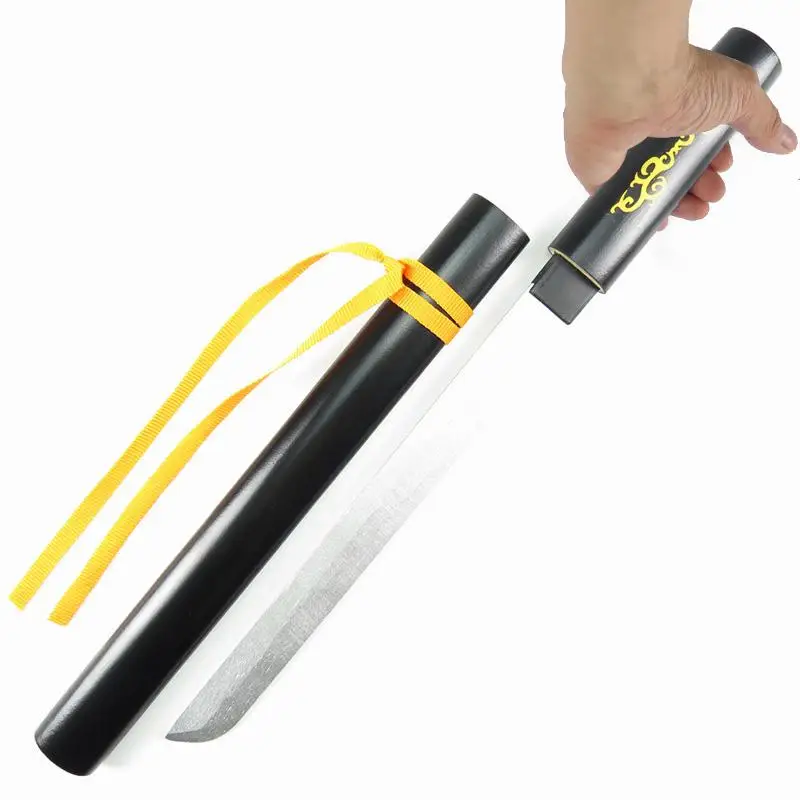 55cm Wooden Short Knife Sword Mini Weapon Cosplay Anime Katana Samurai Ninja Performance Props Toys For Kids Teens Gift |
