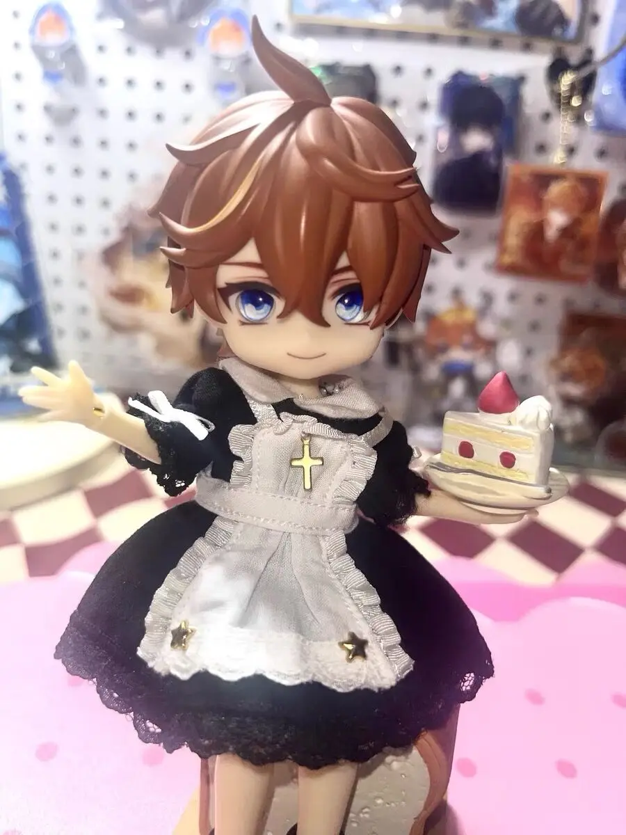 Тартаглия ГСК Глиняное лицо для мужчин Genshin ударопрочный открытый глаз Лицевая