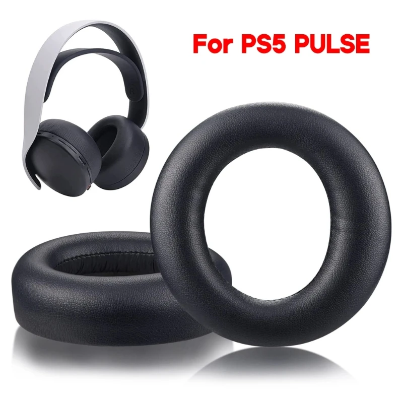 

Soft Ear Pads for PULSE 3D Headphones Ear Cushiones Earmuff Enhanced Comfort Ear Pads Headset Noise Cancelling Earcups 896C