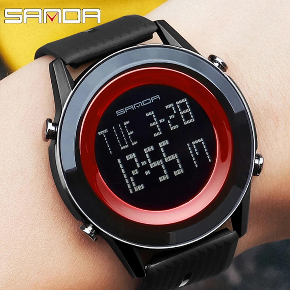 

SANDA Man Watch Digital Waterproof Sports Men'S Wristwatch Fashion Tecnologia Clock Dropshipping 2022 Best Selling Products