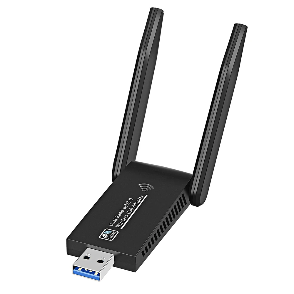 

USB Wi-Fi адаптер RTL8812BU, 1300 Мбит/с, два диапазона