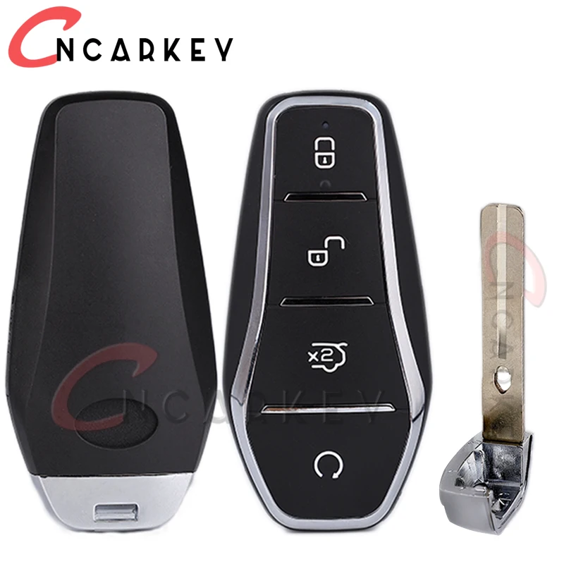 4 кнопки дистанционный умный Автомобильный ключ для BYD Qin PLUS DM-i EV Yuan SON 433 92 МГц ID46