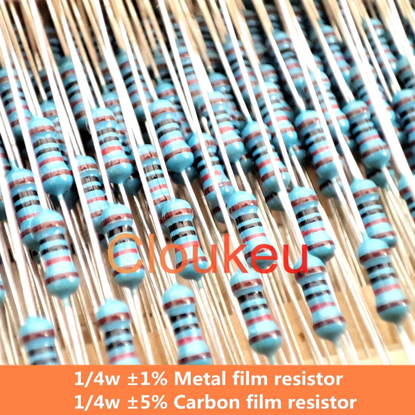 

1/4W Color ring resistance 1% 5% 240R 270R 300R 330R 360R 390R 430R 470R 510R 560R 620R 680R 750R 820R 910R Ohm 0.25w