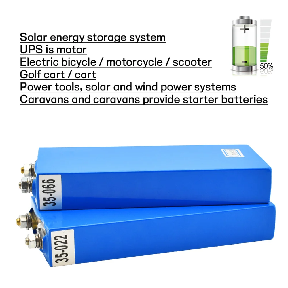 

LiFePO4 Battery 3.2V 25Ah 25000mAh Lithium Iron Phosphate Deep Cycle, Used for Diy 12V 24V 36V 48V Solar UPS Power Supply, Etc